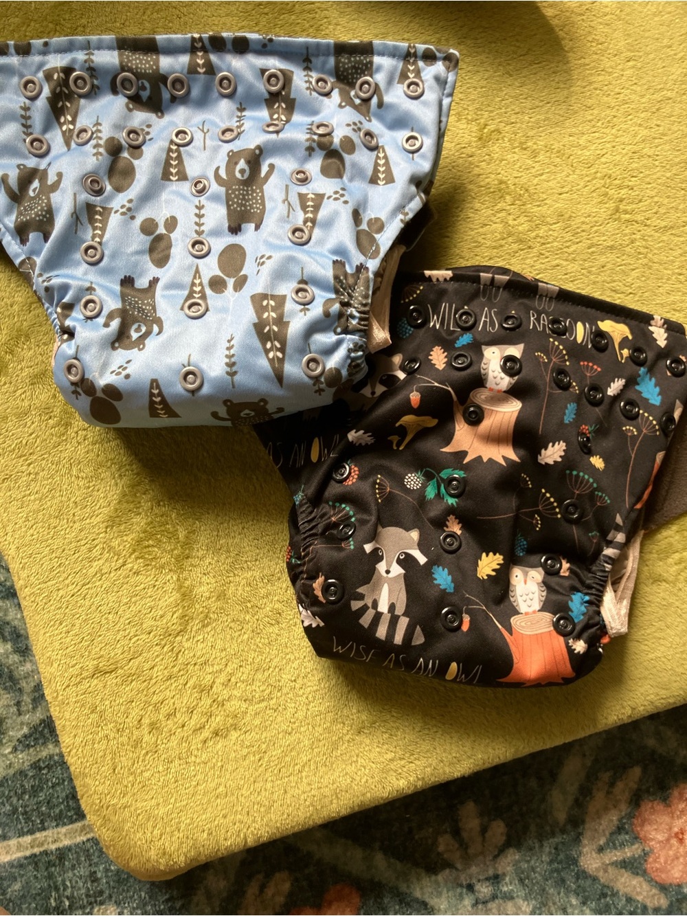 Kids Reusable Cloth Diaper Outer Shell - Multi-Pattern Assortment - Picture 10 of 12